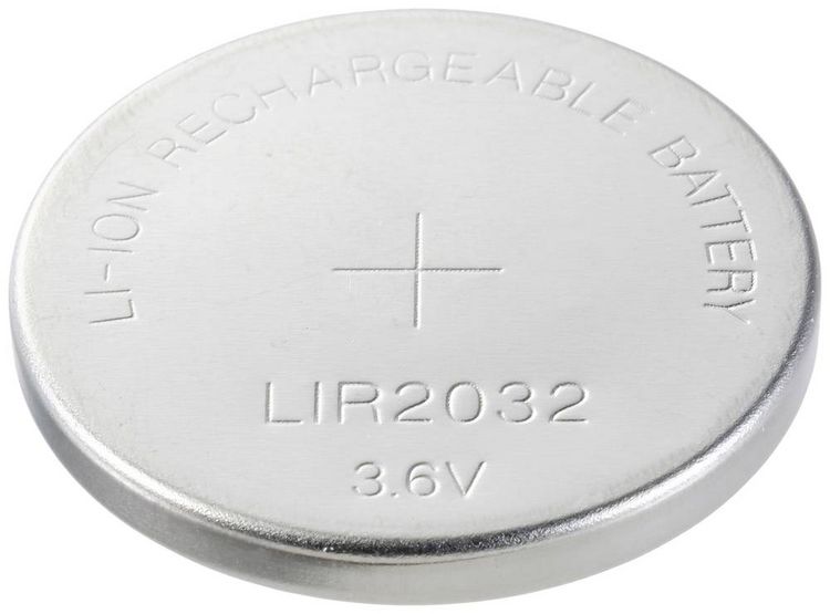 Produktbild: VOLTCRAFT LIR2032 Knopfzellen-Akku LIR2032 Lithium 45 mAh 3.6V 1St.