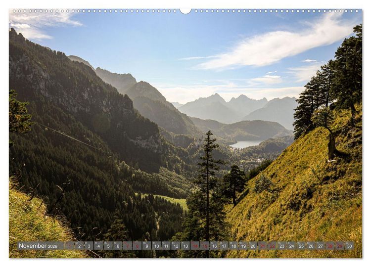 Produktbild: Ostallg&auml;u - Zwischen Aggenstein und Forggensee (hochwertiger Premium Wandkalender 2026 DIN A2 quer), Kunstdruck in Hochglanz