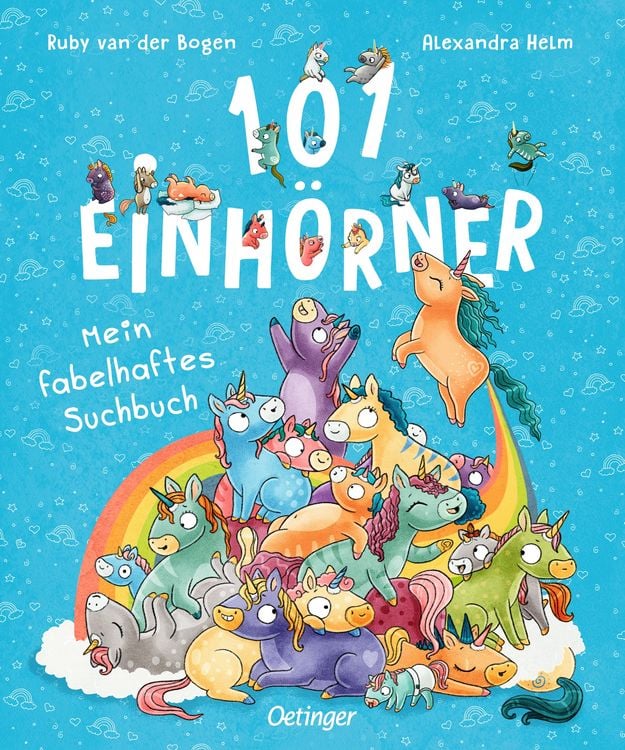 Produktbild: 101 Einh&ouml;rner. Mein fabelhaftes Suchbuch