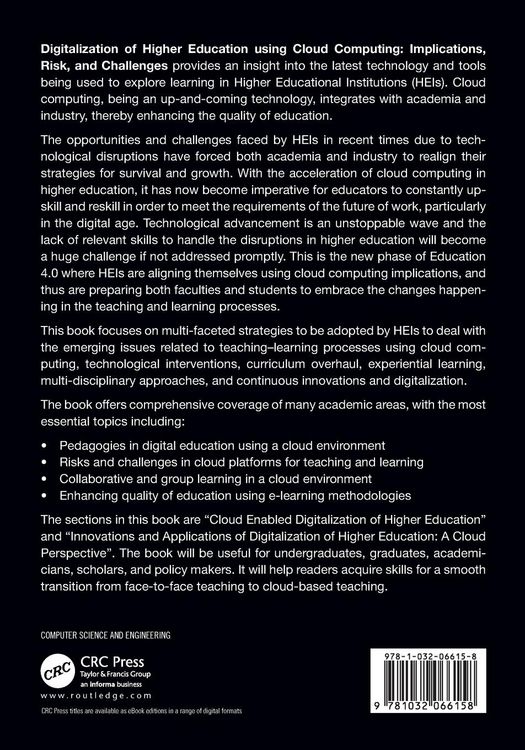 Produktbild: Digitalization of Higher Education using Cloud Computing