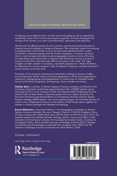 Produktbild: Affective Geographies of Transformation, Exploration and Adventure