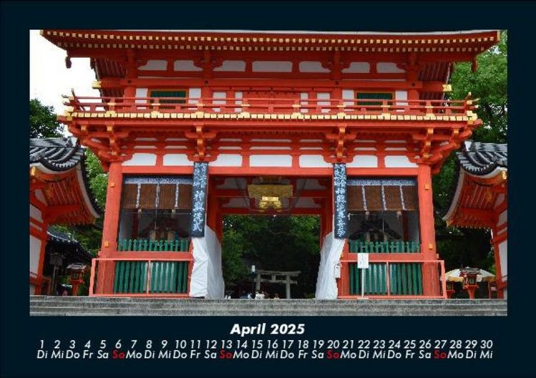 Produktbild: Tempel 2025 Fotokalender DIN A5