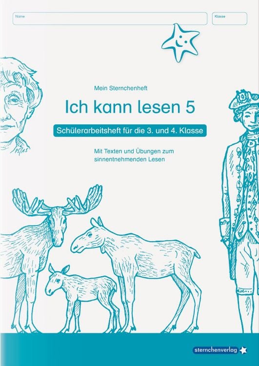 Produktbild: Ich kann lesen 5 - Schülerarbeitsheft für die 3. und 4. Klasse
