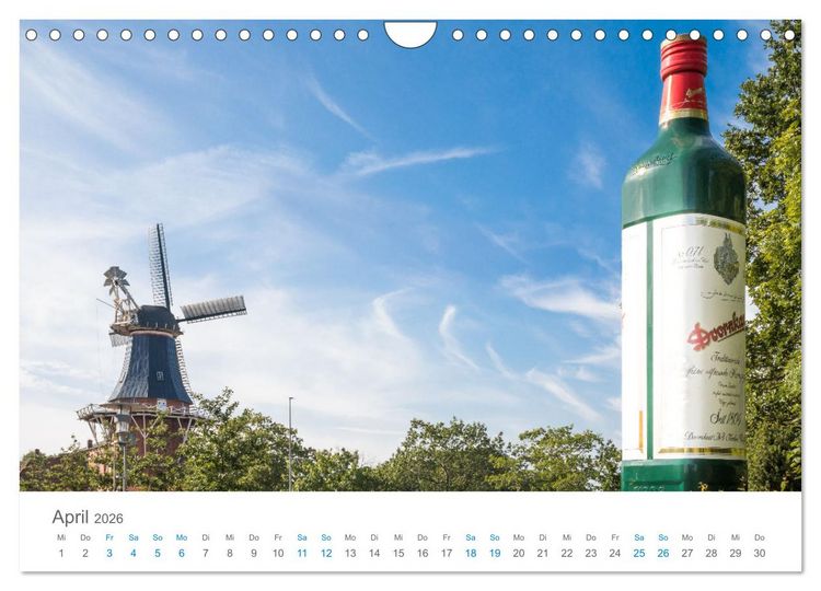 Produktbild: Moin Norden-Norddeich (Wandkalender 2026 DIN A4 quer), CALVENDO Monatskalender