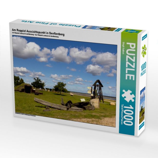 Produktbild: CALVENDO Puzzle Am Reppist Aussichtspunkt in Senftenberg | 1000 Teile Lege-Gr&ouml;&szlig;e 64x48cm Foto-Puzzle f&uuml;r gl&uuml;ckliche Stunden
