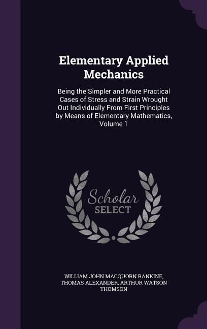 Produktbild: Elementary Applied Mechanics