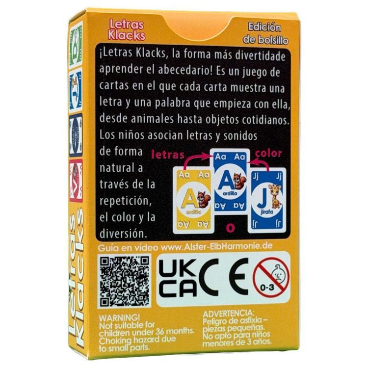 Produktbild: Letras Klacks &ndash; Das spanische Alphabet spielerisch entdecken (Pocket Edition)
