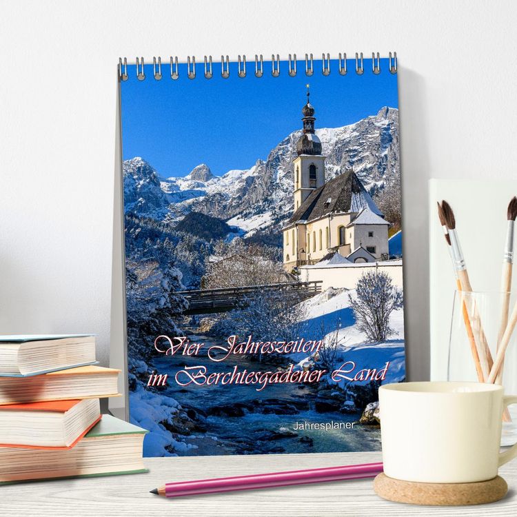 Produktbild: Vier Jahreszeiten im Berchtesgadener Land (Tischkalender 2026 DIN A5 hoch), CALVENDO Monatskalender