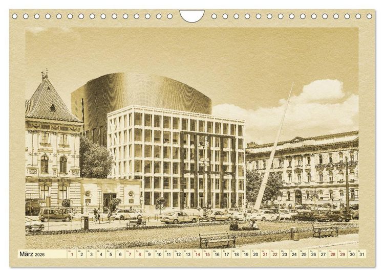 Produktbild: Zagreb &ndash; Ein Kalender im Zeitungsstil (Wandkalender 2026 DIN A4 quer), CALVENDO Monatskalender