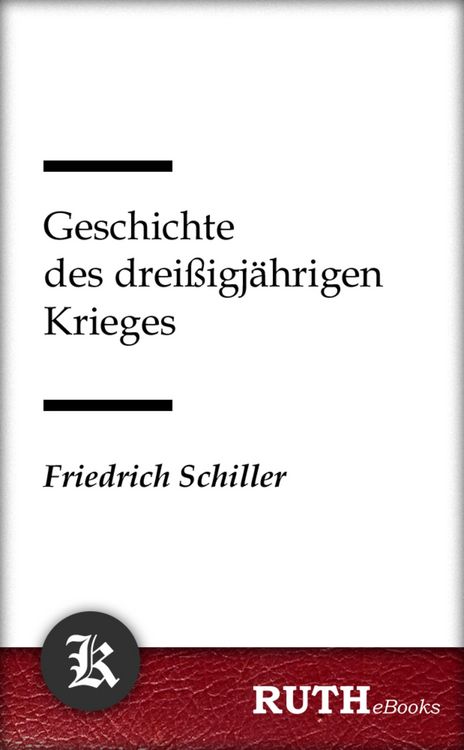 Produktbild: Geschichte des drei&szlig;igj&auml;hrigen Krieges