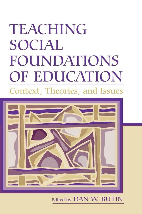 Produktbild: Teaching Social Foundations of Education