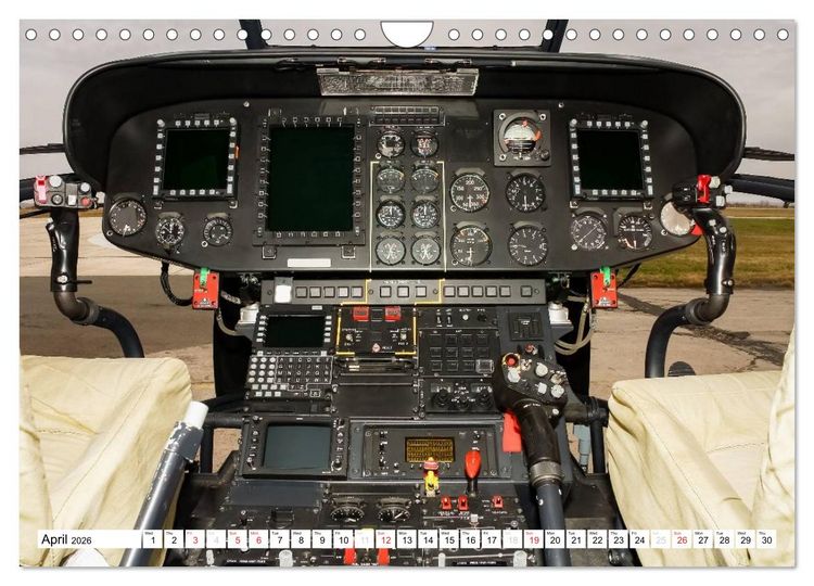 Produktbild: Cockpit sights (Wall Calendar 2026 DIN A4 landscape), CALVENDO 12 Month Wall Calendar