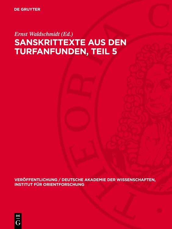 Produktbild: Sanskrittexte aus den Turfanfunden, Teil 5