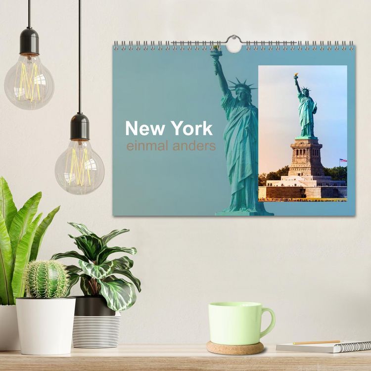 Produktbild: New York - einmal anders (Wandkalender 2026 DIN A4 quer), CALVENDO Monatskalender