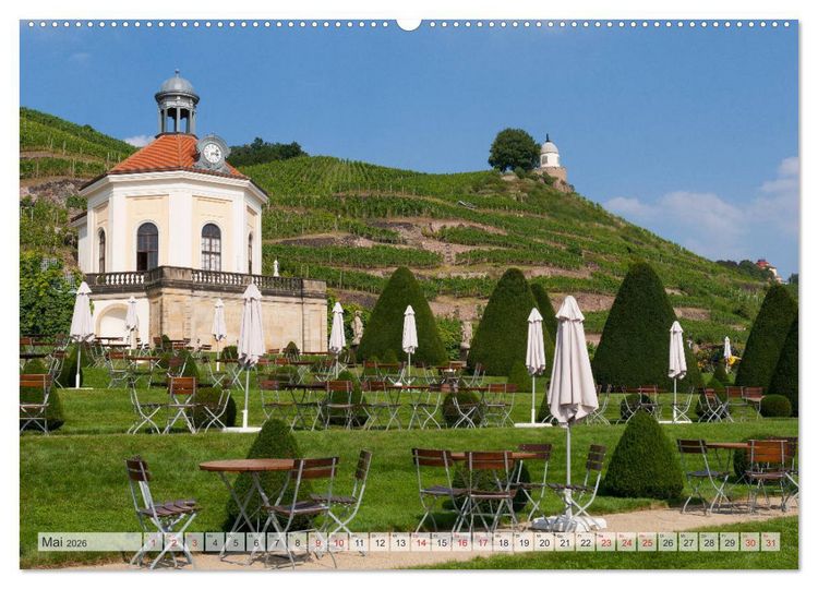 Produktbild: Der Landkreis Mei&szlig;en (hochwertiger Premium Wandkalender 2026 DIN A2 quer), Kunstdruck in Hochglanz