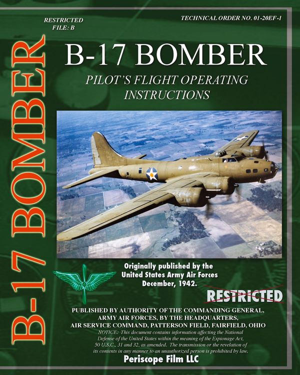 Produktbild: B-17 Pilot's Flight Operating Instructions