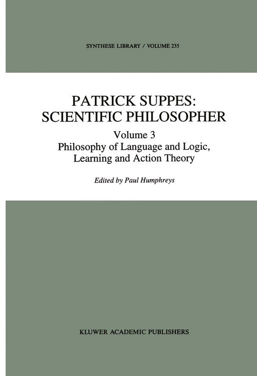 Produktbild: Patrick Suppes: Scientific Philosopher