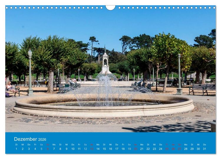 Produktbild: San Francisco - Wie ich es sehe (Wandkalender 2026 DIN A3 quer), CALVENDO Monatskalender