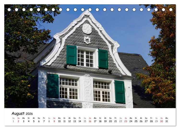 Produktbild: Haaner Bilderbogen 2026 (Tischkalender 2026 DIN A5 quer), CALVENDO Monatskalender