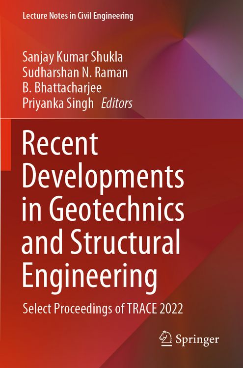 Produktbild: Recent Developments in Geotechnics and Structural Engineering
