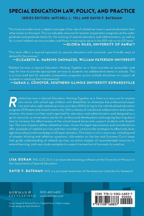 Produktbild: Related Services in Special Education