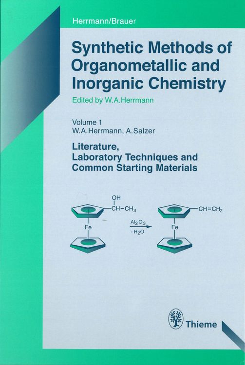 Produktbild: Synthetic Methods of Organometallic and Inorganic Chemistry, Volume 1, 1996