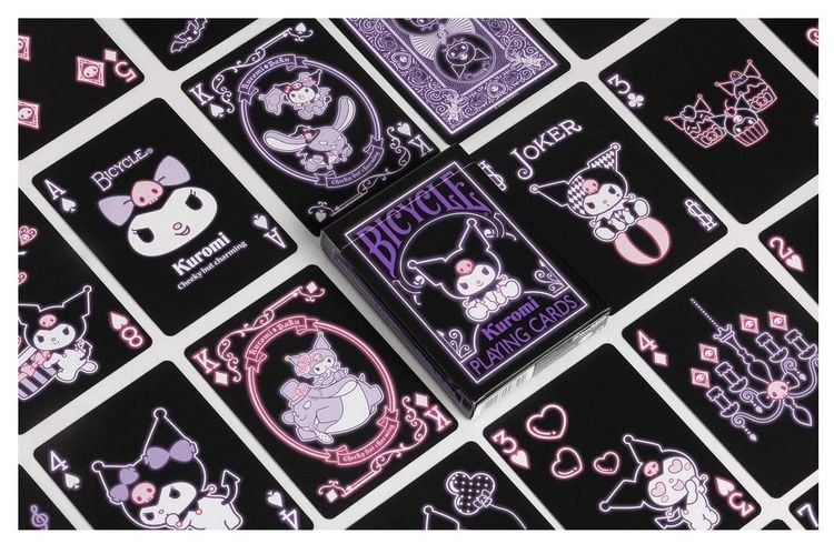 Produktbild: Bicycle Kuromi (Designer Spielkarten, Poker, Skat...)