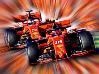 Produktbild: CALVENDO Puzzle Forza Ferrari - die "Roten" sind Italiens gro&szlig;e Leidenschaft | 2000 Teile Lege-Gr&ouml;&szlig;e 90x67cm Foto-Puzzle f&uuml;r gl&uuml;ckliche Stunden