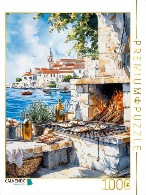 Produktbild: CALVENDO Puzzle Verf&uuml;hrerische Einladung zum Essen | 1000 Teile Lege-Gr&ouml;&szlig;e 64x48cm Foto-Puzzle f&uuml;r gl&uuml;ckliche Stunden