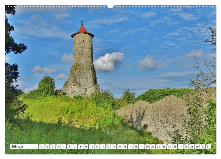 Produktbild: Wandererlebnisse in der Fr&auml;nkischen Schweiz (Wandkalender 2026 DIN A2 quer), CALVENDO Monatskalender