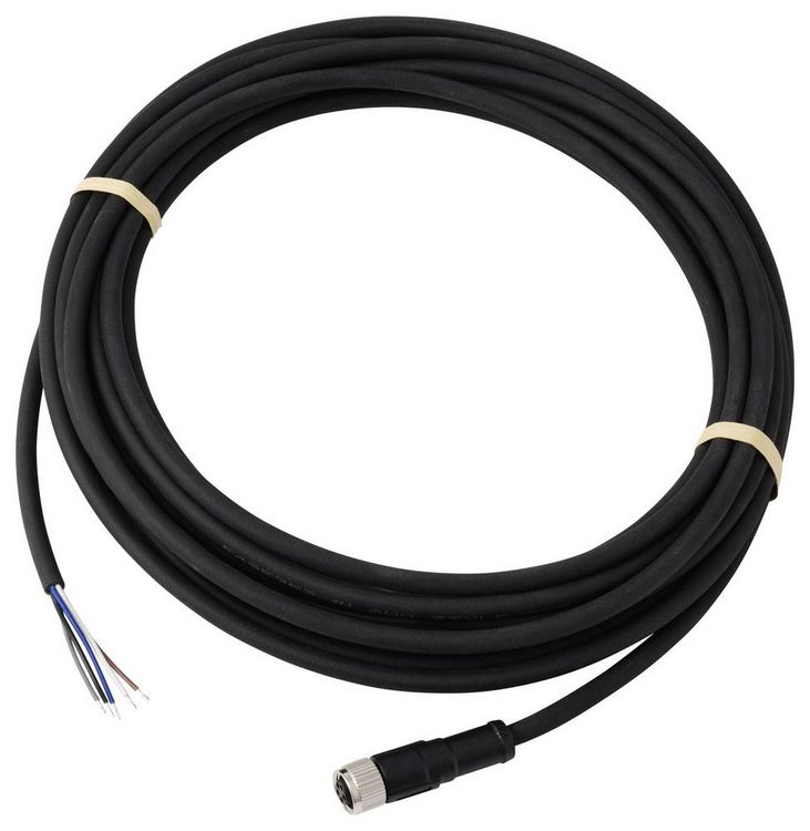 Produktbild: TRU COMPONENTS TC-13751964 Anschlussleitung M8 x 1 Buchse, gerade 10 m Polzahl Sensoren: 5 1 St.