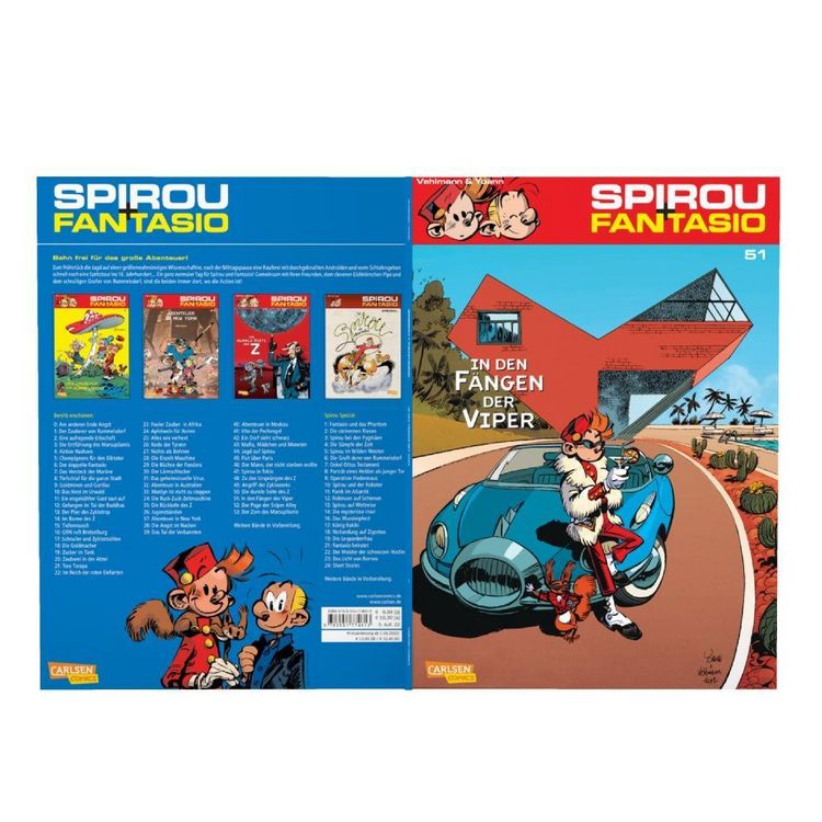 Produktbild: Spirou und Fantasio 51: In den F&auml;ngen der Viper