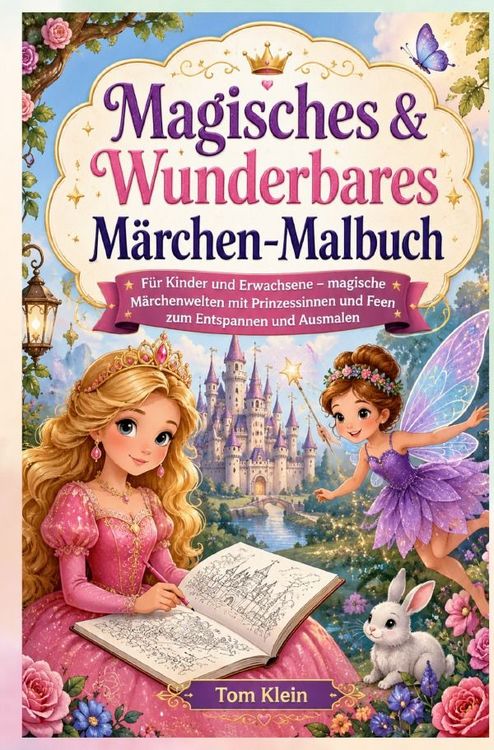 Produktbild: Magisches &amp; Wunderbares M&auml;rchen-Malbuch