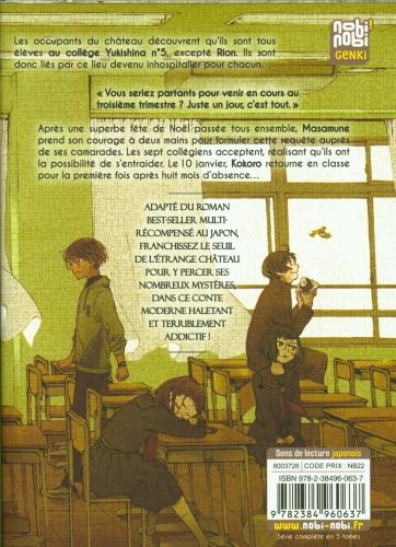 Produktbild: Le ch&acirc;teau solitaire dans le miroir. Tome 3
