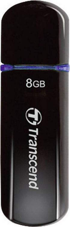 Produktbild: Transcend JetFlash&reg; 600 USB-Stick 8 GB Blau TS8GJF600 USB-A (USB 2.0)