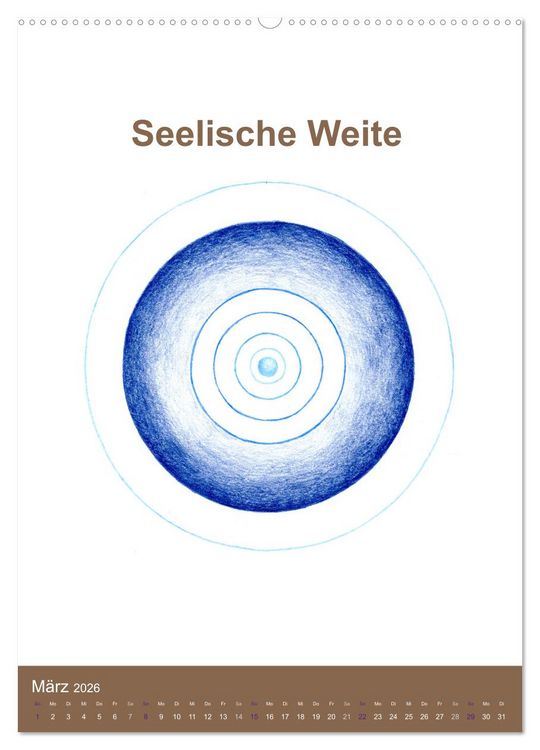 Produktbild: Delfinheilsymbole (Wandkalender 2026 DIN A2 hoch), CALVENDO Monatskalender