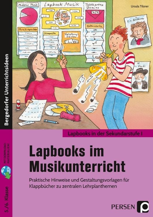 Produktbild: Lapbooks im Musikunterricht - 5./6. Klasse