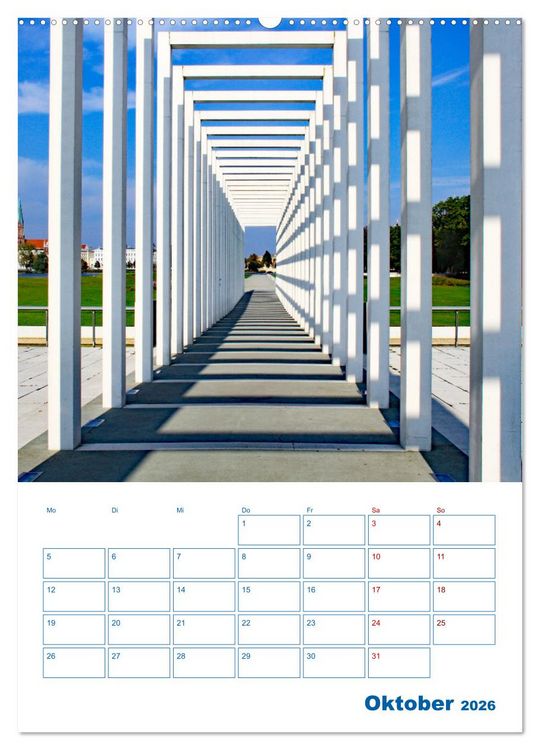 Produktbild: Residenzstadt Schwerin - Mecklenburg-Vorpommern - Terminplaner (hochwertiger Premium Wandkalender 2026 DIN A2 hoch), Kunstdruck in Hochglanz