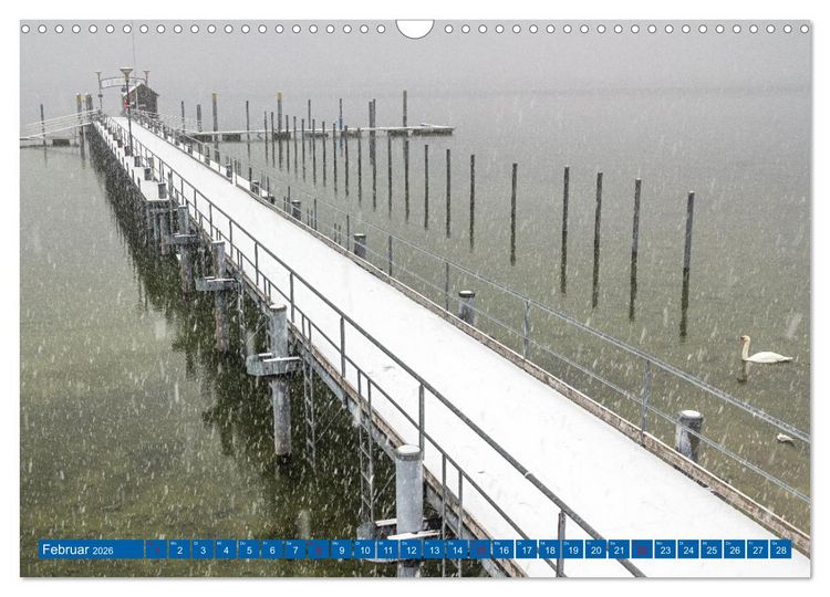 Produktbild: Drei L&auml;nder ein See - Bodensee (Wandkalender 2026 DIN A3 quer), CALVENDO Monatskalender