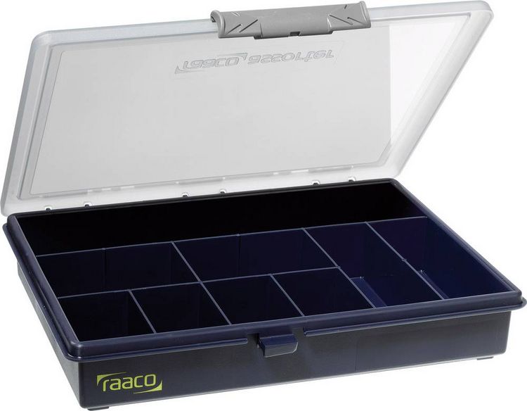 Produktbild: raaco Assorter 5-9 Sortimentskasten (L x B x H) 240 x 195 x 43 mm Anzahl F&auml;cher: 9 feste Unterteilung Inhalt 1 St.
