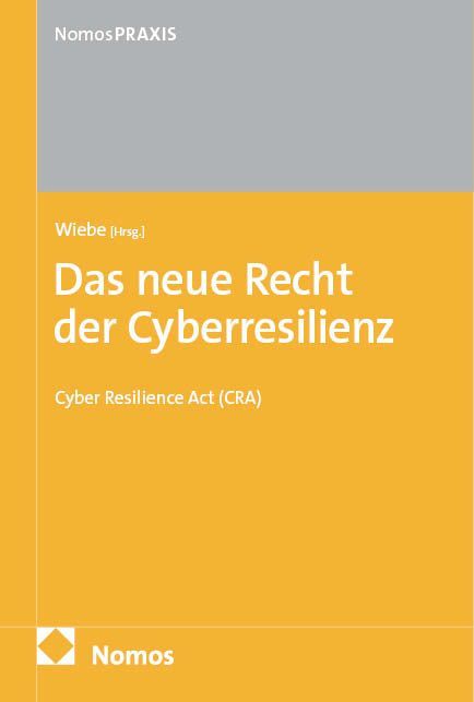 Produktbild: Das neue Recht der Cyberresilienz