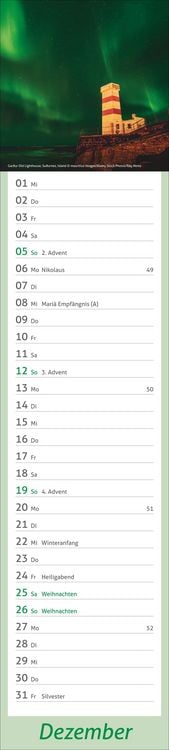 Produktbild: times&more Leuchtt&uuml;rme Langplaner 2027