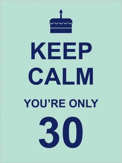 Produktbild: Keep Calm You're Only 30