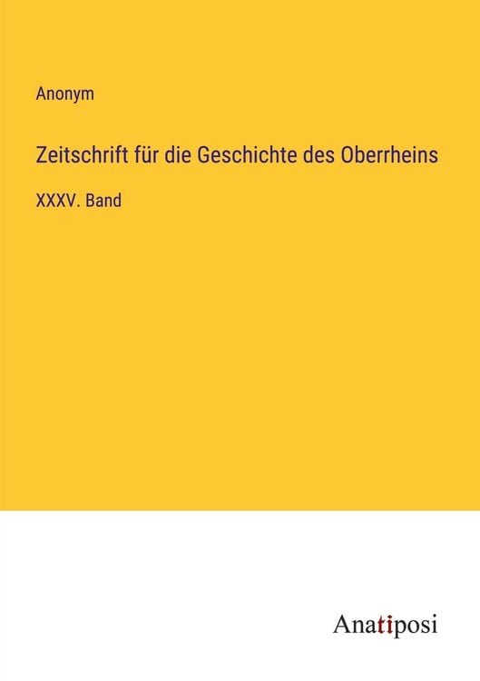 Produktbild: Zeitschrift f&uuml;r die Geschichte des Oberrheins
