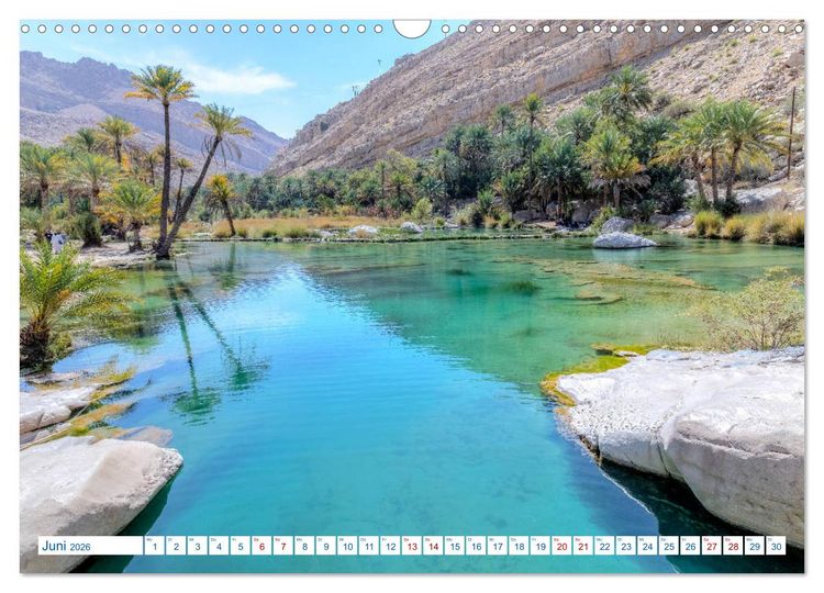 Produktbild: Oman - Ein Land aus 1001 Nacht (Wandkalender 2026 DIN A3 quer), CALVENDO Monatskalender