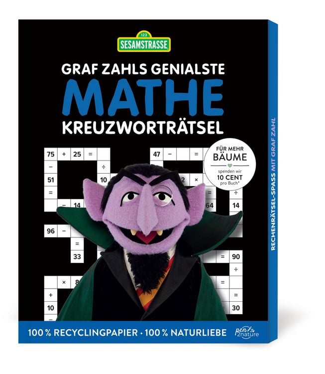 Produktbild: Graf Zahls genialste Mathe-Kreuzwortr&auml;tsel