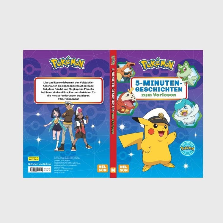 Produktbild: Pok&eacute;mon Vorlesebuch: 5-Minuten-Geschichten zum Vorlesen