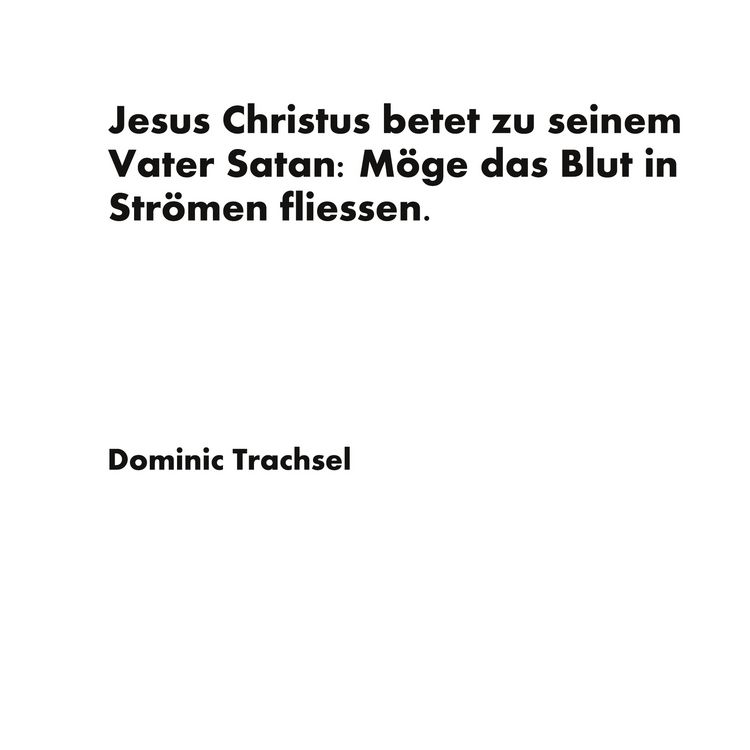 Produktbild: Jesus Christus betet zu seinem Vater Satan: M&ouml;ge das Blut in Str&ouml;men fliessen.