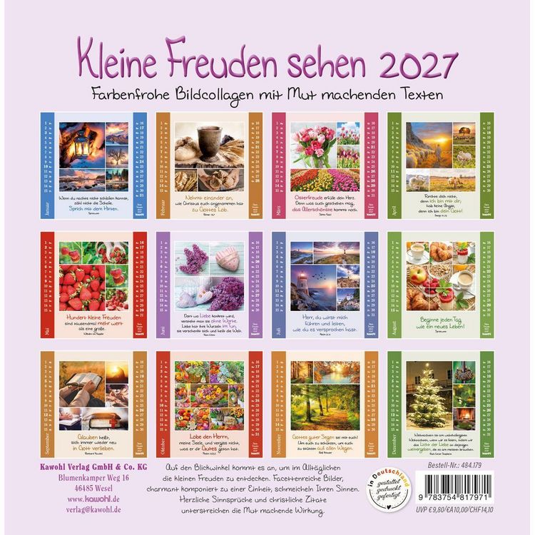 Produktbild: Kleine Freuden sehen 2027