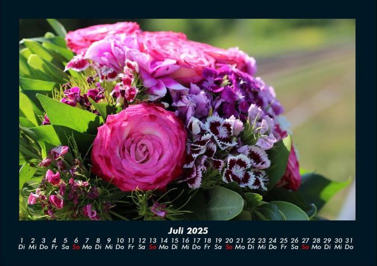 Produktbild: Blumenzauber 2025 Fotokalender DIN A4